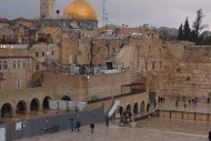 Le Mur des Lamentation et le Rocher du Dôme, Jérusalem. © Denis Pernet pour PIMPA / 2013
